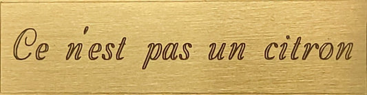 On the spot engraving